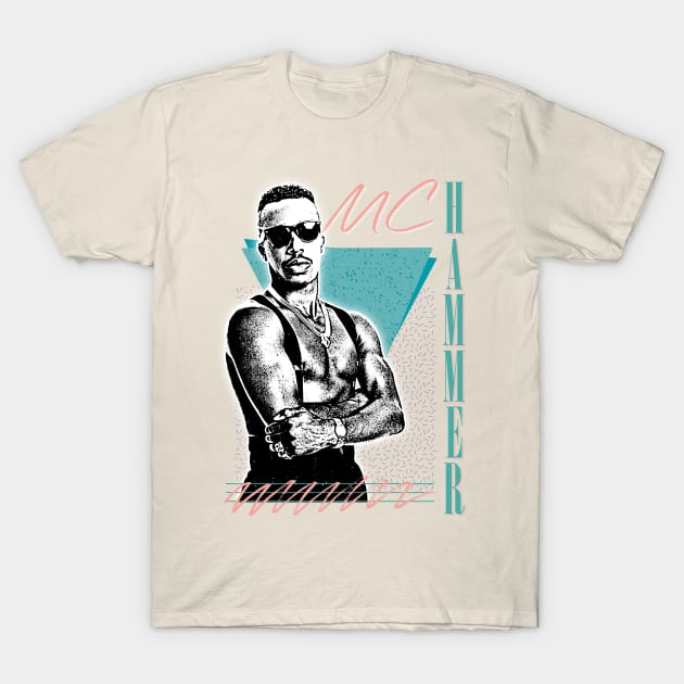 MC Hammer / Retro Style Fan Art Design - Mc Hammer - T-Shirt